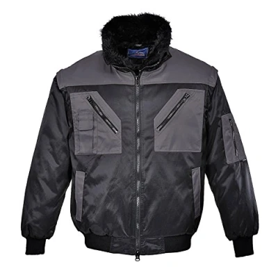 Image de Portwest Pilot Jacket 2 Tone, colorBkGrey talla 4XL