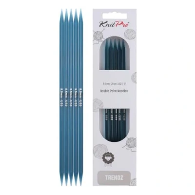 Image de KnitPro KP51024 Aiguilles Double Pointes Bois Multicolore 20 cm x 5,50 mm