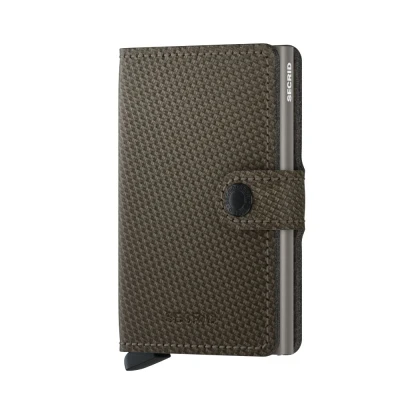 Image de Secrid Miniwallet Carbon Khaki Gravure gratuite