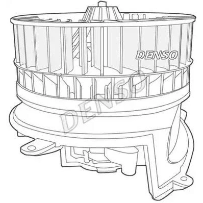Image de DENSO DEA17006 Pulseur d&#039;Air pour véhicules avec direction à gauche MERCEDES BENZ: Classe C Berline, SLK