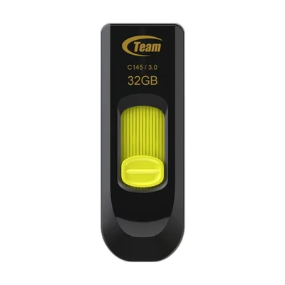 Image de Team Group C145 lecteur USB flash 32 Go Type A 3.2 Gen 1 (3.1 1) Noir, Jaune Neuf