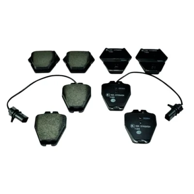 Image de HELLA 8DB 355 009 031 Jeu de plaquettes frein avec contact du palpeur d&#039;usure intégré AUDI: A4 B5 Avant, A6 C5 Berline