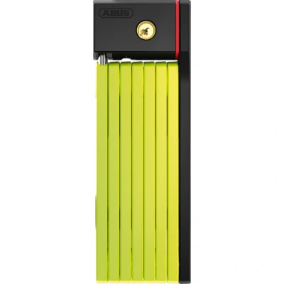 Image de ABUS 86745 Antivol pliable, vert (Lime), 100 cm
