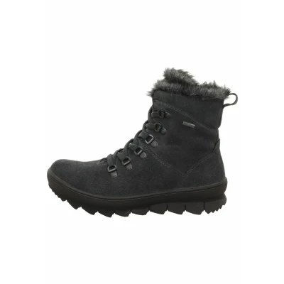 Image de Legero Bottes de neige, Femme, Taille: 38.5, Charcoal grau Suède