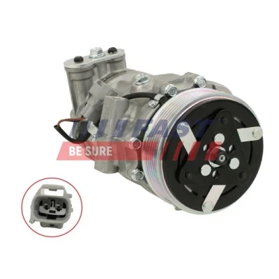 Image de FAST FT56319 Compresseur De Climatisation R 134a FIAT: Grande Punto 3/5 portes, BRAVO 2, Scudo II Van, ALFA ROMEO: MiTo, LANCIA: DELTA 3