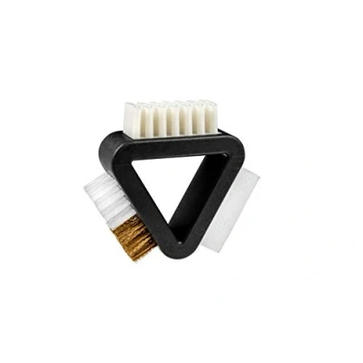 Image de Kaps Kit 3 en 1 Brosse Multifonction pour Nettoyer Chaussures et Sacs Daim