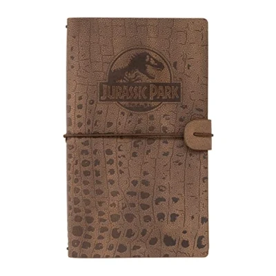Image de Grupo Erik Ensemble Carnet de Voyage Jurassic Park Notes 2 en 1 Notebook Simili Cuir
