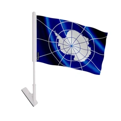 Image de Drapeau adhésif Multicolore Antarctique 14 x 21 cm 5 pièces Polyester résistant