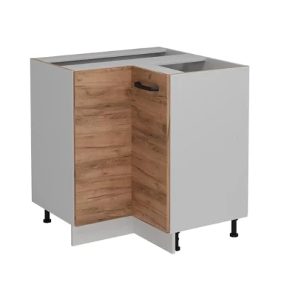 Image de Vicco Meuble d&#039;angle &quot;R Line&quot;, Chêne de force doré, 75.6cm sans PT