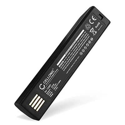Image de CELLONIC® Batterie Scanner Code Barres BAT SCN01, 10000049512 3400mAh Compatible avec Honeywell 1202g, Xenon 5620, 1900, 1902, Voyager 1202, Granit 1911i Accu Rechange Remplacement
