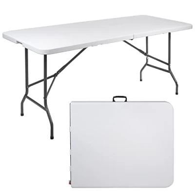 Image de Green Blue GB370 Table de Jardin/Traiteur 180 cm 180x74x74 HDPE Max. 200kg