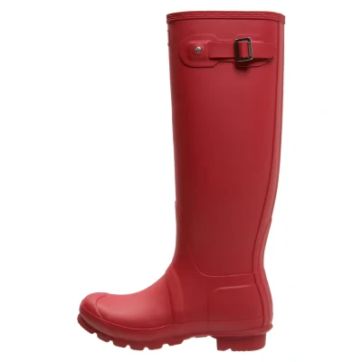 Image de Hunter Original TALL Bottes en caoutchouc, Femme, Taille: 40/41, Military red Chaussures