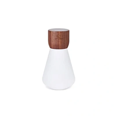 Image de Gingko Pentagon Ampoule LED RVB à intensité variable avec 7 couleurs changeantes verre acrylique non fragile et bois certifié FSC