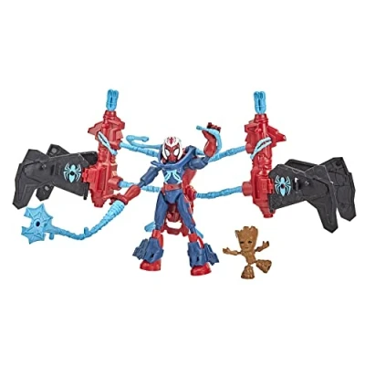 Image de Hasbro Marvel Spider Man Bend and Flex Missions Space Mission Action Figure, 15 cm Bendable Toy for Ages 4 Up