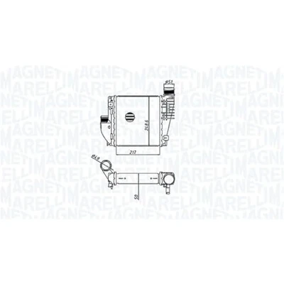 Image de MAGNETI MARELLI 351319205330 Intercooler PEUGEOT: 308 II 3/5 portes, SW 2, 5008 II, CITROËN: C4 Grand Picasso 2
