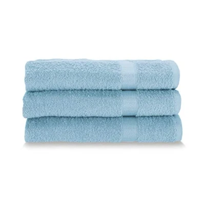 Image de Gabel Serviettes, Coton, Bleu Ciel, 60 x 100 cm