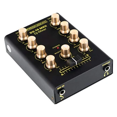 Image de Pronomic DX 10 MKII DJ module de mixage noir