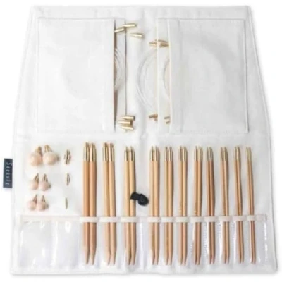 Image de Seeknit Interchangeable Aiguille Prime Ensemble, Bambou, Beige, Taille Unique