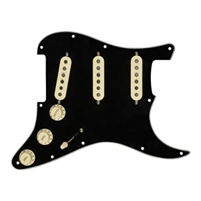 Image de Fender 0992341506 Pickguard Strat Custom &#039;69 S/S/S Noir