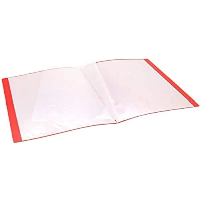 Image de WAYTEX 931412 Protège Documents A4 60 Vues 30 Pochettes Couverture Polypro Rouge