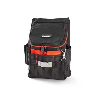 Image de Hultafors 592040 Sac à outils avec fermeture éclair I Porte 18 compartiments Matériau robuste Étui solide Compatible ceintures jusqu&#039;à 50 mm de large