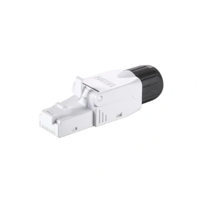 Image de Connecteur RJ45 Cat.6A EQUIP Lot de 5 Montage sans outil Plaqué or Conforme RoHS