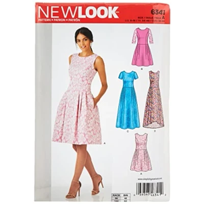 Image de New Look NL6341 Patron de Robe 22 x 15 cm