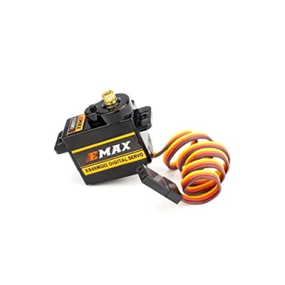 Image de Tiny Hawk EMAX ES08MD II Servo Numérique 12G/2.0KG/Micro Engrenage en Métal Haute Vitesse pour Commandes de Robot Voiture Bateau d&#039;avion d&#039;hélicoptère RC