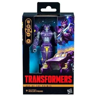 Image de Transformers Age of The Primes, Figurine Thirteen Solus Prime Classe Deluxe