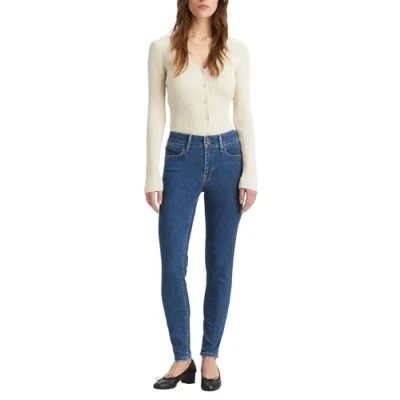 Image de Levi&#039;s 711 Double Button Jeans, Slight Twist, 29W / 32L Femmes