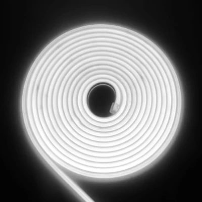 Image de RGB Neon Ruban LED, 220V 288 LEDs/M, Etanche ip65 COB Flexible Étanche Découpable Silicone Bandeau Lumineuse Led pour Intérieur/Extérieur DIY Décoration,blanc,5M