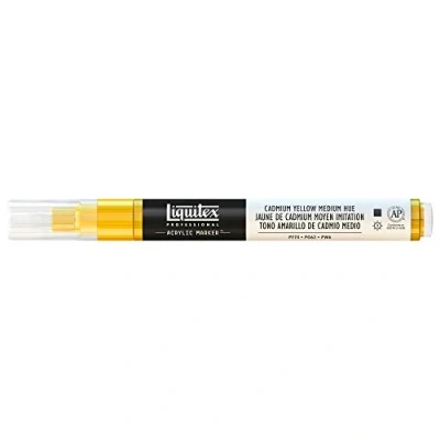 Image de Liquitex Marqueur Pointe Fine Jaune Cadmium Moyen Imitation
