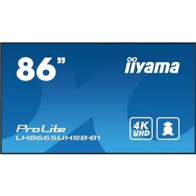 Image de Écran LCD IIYAMA ProLite LH8665UHSB B1 86 pouces 4K UHD Rétro éclairé par LED