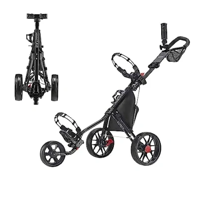 Image de Caddytek Caddylite 11,5 V3 Noir Chariot de Golf Unisexe, Taille Unique