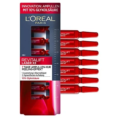 Image de L&#039;Oréal Paris Ampoules Effet Peeling Cure 7 Jours Revitalift Laser X3