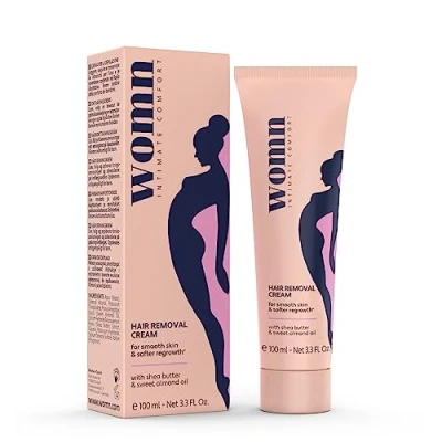Image de womn Intimate Comfort CRÈME DÉPILATOIRE pour le maillot et les aisselles, 100ml