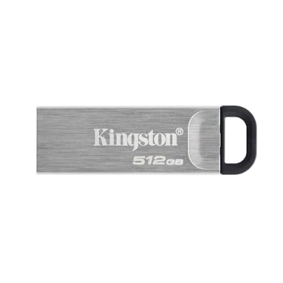 Image de Kingston DataTraveler Kyson USB 3.2 Gen 1 Clé 512Go Avec élégant boîtier métal sans capuchon