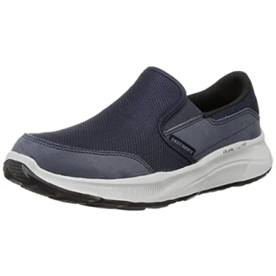 Image de Skechers Equalizer 5.0 Persistable Hommes Baskets, Navy Mesh Duraleather Trim, 43 EU