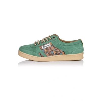 Image de Morrison Baskets Maya Nineties Taille 42 Hommes et Femmes Vert Menthe Conçues en Espagne