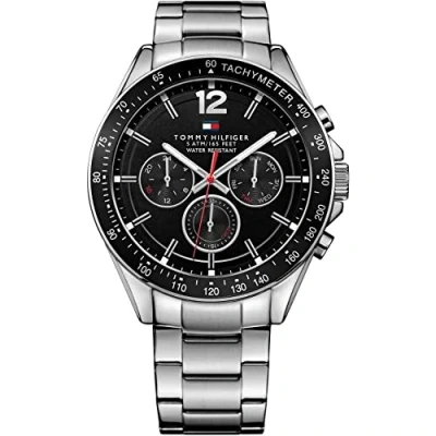 Image de Tommy Hilfiger Montre Analogique Multifunction à Quartz pour Homme avec Bracelet en Acier Inoxydable argenté 1791104