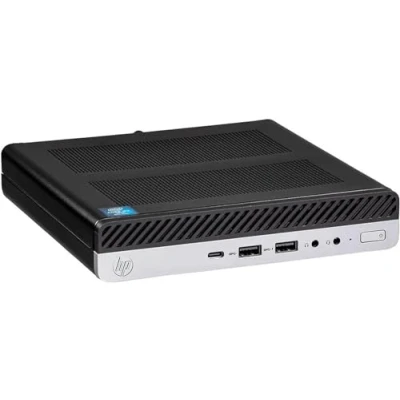 Image de HP EliteDesk 800 G4 PC Mini Ordinateur Intel i5 8400T Ram 16 Go DDR4 SSD 240 Windows 11 Professionnel (reconditionné)
