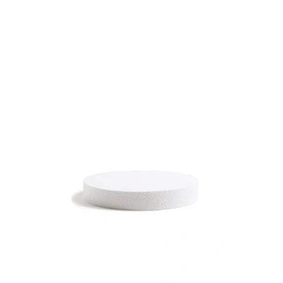 Image de Decora, 0173922 Disque Rond en polystyrène emballé Individuellement, Idéal comme modèle pour réaliser des gâteaux à étages, Bords Droits, 15 X H 5 CM, Ecru