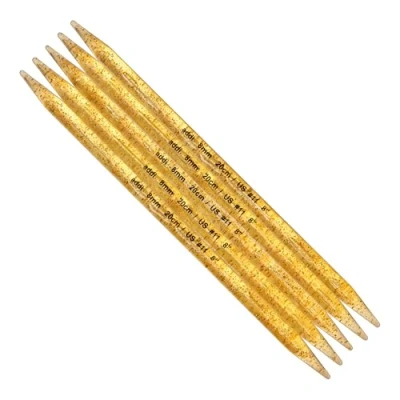 Image de Addi Champagne Double Point (25 cm, 10,00 mm) Aiguille 1 unité