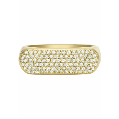 Image de Fossil Bague, Femme, Taille: 55, Goud