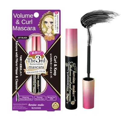 Image de Heroine Make Mascara Volume &amp; Curl Advanced Film 01 Jet Black