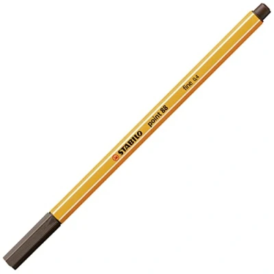 Image de stylo feutre pointe fine STABILO point 88 1 terre d&#039;ombre