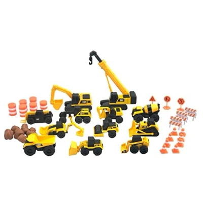 Image de CAT Little Machines Mega Set Construisez Votre Chantier, Citronier