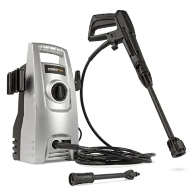 Image de Powerplus Nettoyeur Haute Pression Électrique POWXG90400 1200 W, Fonction Start/Stop, Max. 100 Bars, 50C, Tuyau de 3 m