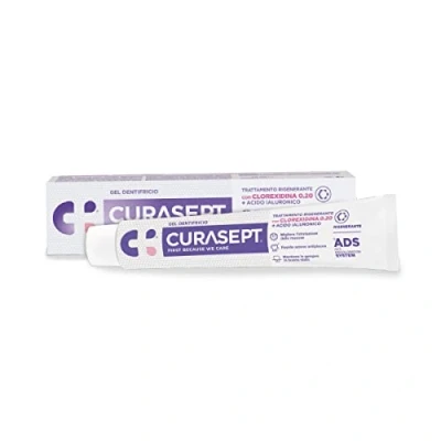 Image de Curasept ADS Traitement Régénérant Clorexidine 0,20 % Dentifrice 75 ml