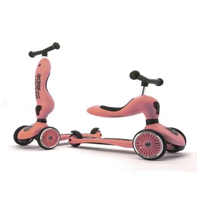Image de Trottinette 2 en 1 Highwaykick One Peach